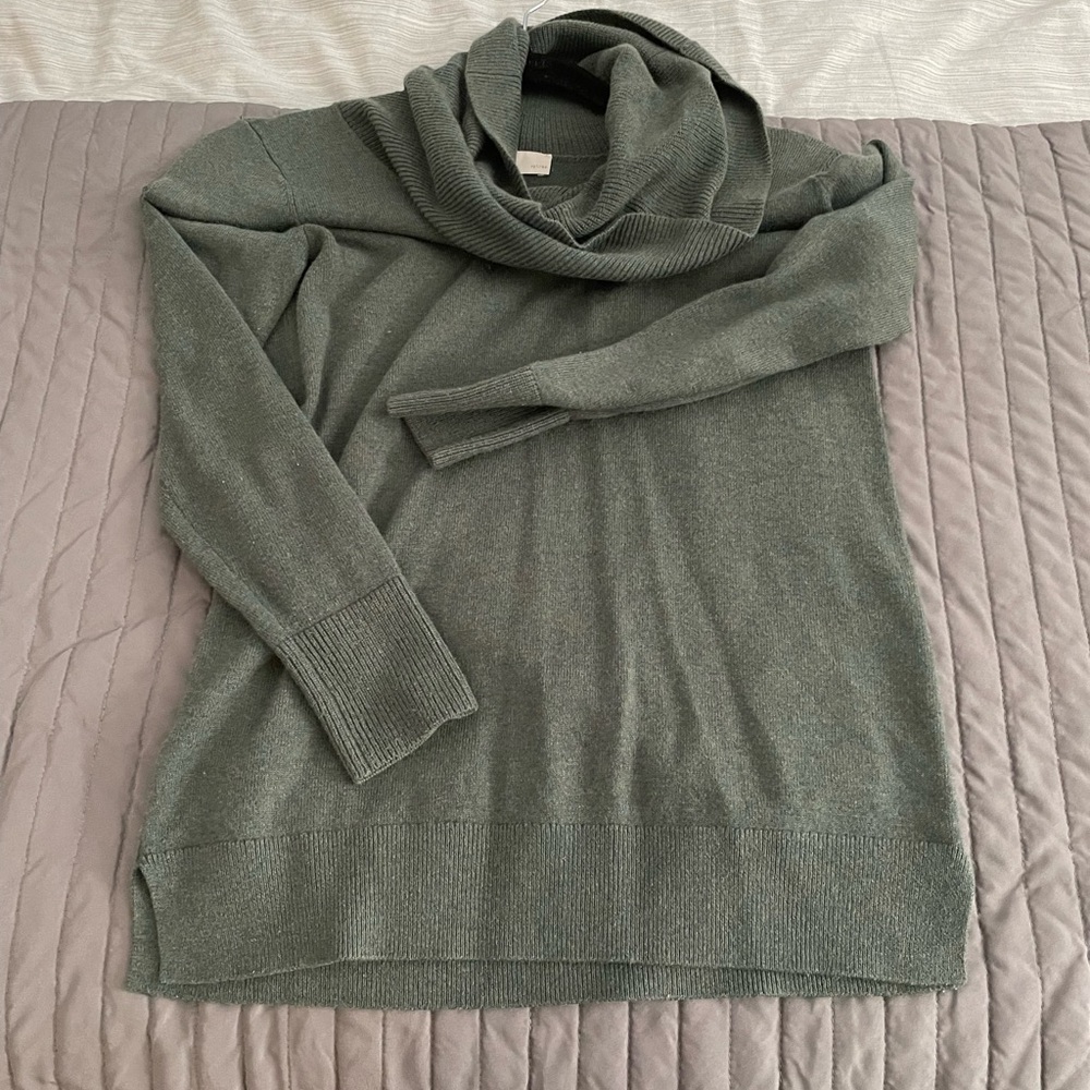 LOFT cowl neck sweater
